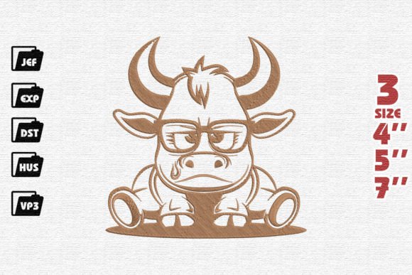 Cow with Sad Face Embroidery: A Heartfelt Review