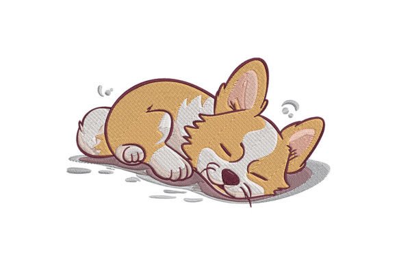 Cute Dog Sleeping Embroidery: A Crafter's Review