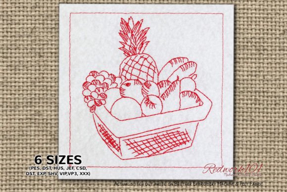 Fresh Fruit Basket Embroidery Design Review