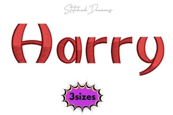 Harry Name Embroidery Design Review for Personalized Gifts