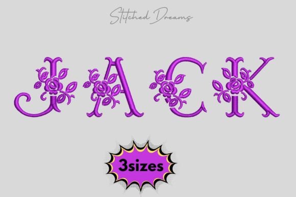Jack Name Embroidery Design Review for Craft Fairs