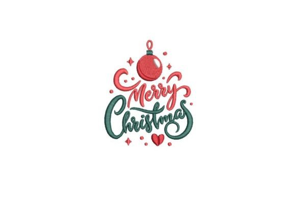 Merry Christmas Calligraphy Embroidery: A Designer's Review