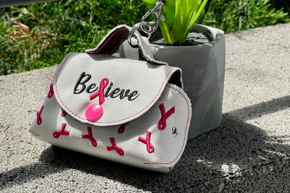 Review: ITH Mini Bag Embroidery for Breast Cancer Awareness