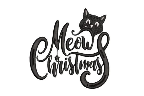 Review: Meow Christmas Calligraphy Embroidery for Holiday Projects
