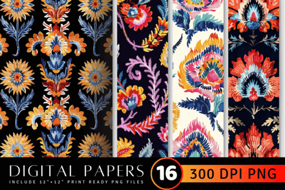 Reviewing Ikat Embroidery Floral Pattern for Gifts